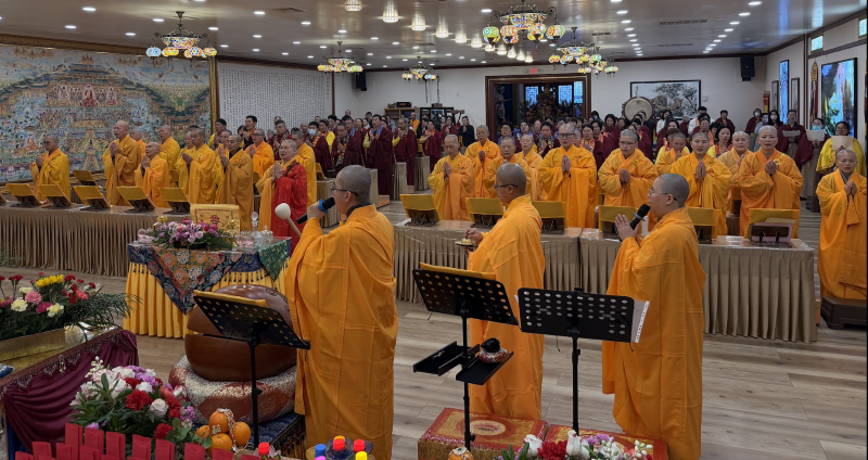 慈善寺举行系列祈福法会「一日禅」吉祥殊胜 禅悦轻安