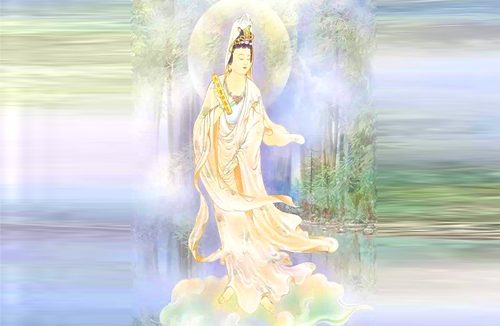 观世音菩萨大悲泪化现绿度母